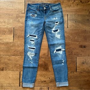 American Eagle ankle jeans